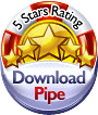 Rated 5 Stars by Download Pipe